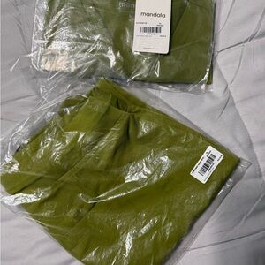 Mandala Green Scrub Set